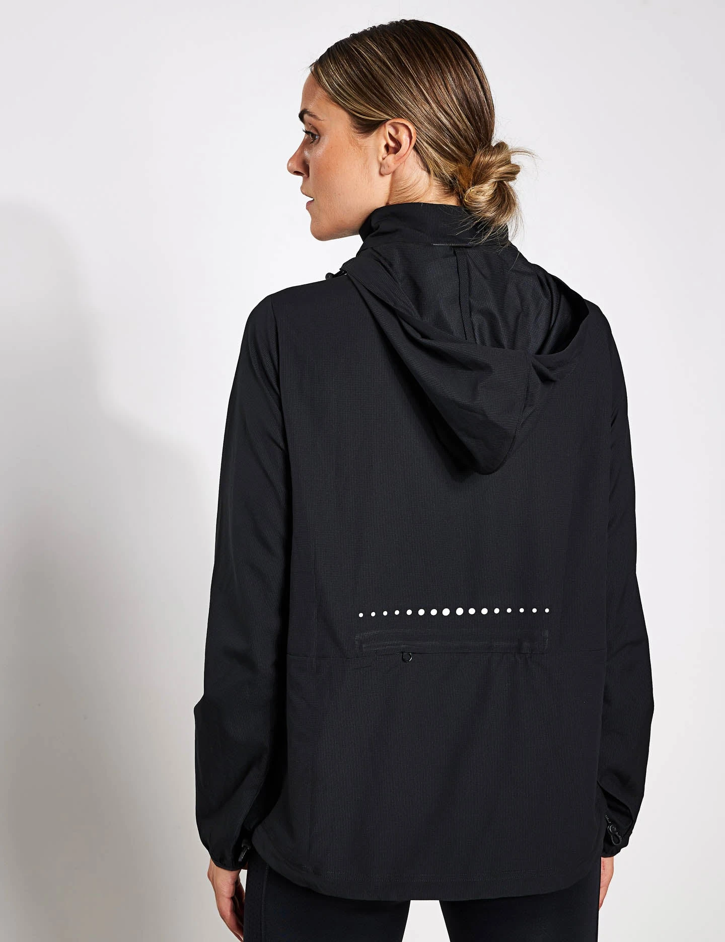 Stormwear Packable Hooded Running Jacket - Black 2 Stormwear Packable Hooded Running Jacket - Black - Image 2