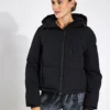 Matte Crop Jacket - Black