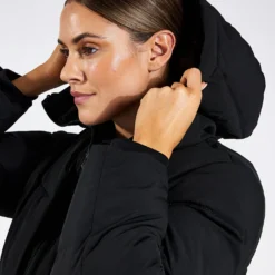 Matte Crop Jacket - Black 11 Matte Crop Jacket - Black -Default Template 3 Goodmove MATTE CROP JACKET T51 5829 Black 0021