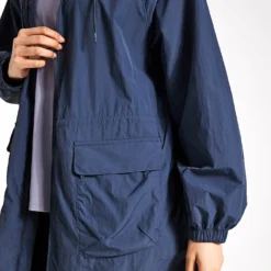 Packable Longline Parka With Stormwear - Nightshade 6 Packable Longline Parka With Stormwear - Nightshade -Default Template 3 Goodmove NYLON PACKAWAY PARKA 5910 NIG 0033