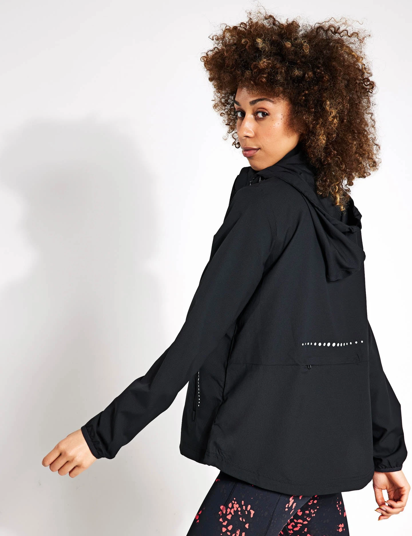 Stormwear Packable Running Jacket - Black 3 Stormwear Packable Running Jacket - Black - Image 3