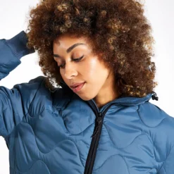 Quilted Half Zip Hooded Puffer Jacket - Dark Airforce 7 Quilted Half Zip Hooded Puffer Jacket - Dark Airforce -Default Template 3 Goodmove QUILTED POP OVER JACKET 5336A DA DARK AIRFORCE 0022