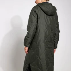 Stormwear Fleece Lined Longline Parka - Dark Olive 8 Stormwear Fleece Lined Longline Parka - Dark Olive -Default Template 3 Goodmove Quilted Parka T51 5499 DO DARK OLIVE 0020
