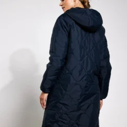 Stormwear Fleece Lined Longline Parka - Midnight Navy 7 Stormwear Fleece Lined Longline Parka - Midnight Navy -Default Template 3 Goodmove Quilted Parka T51 5499 MIDNIGHT NAVY 0017