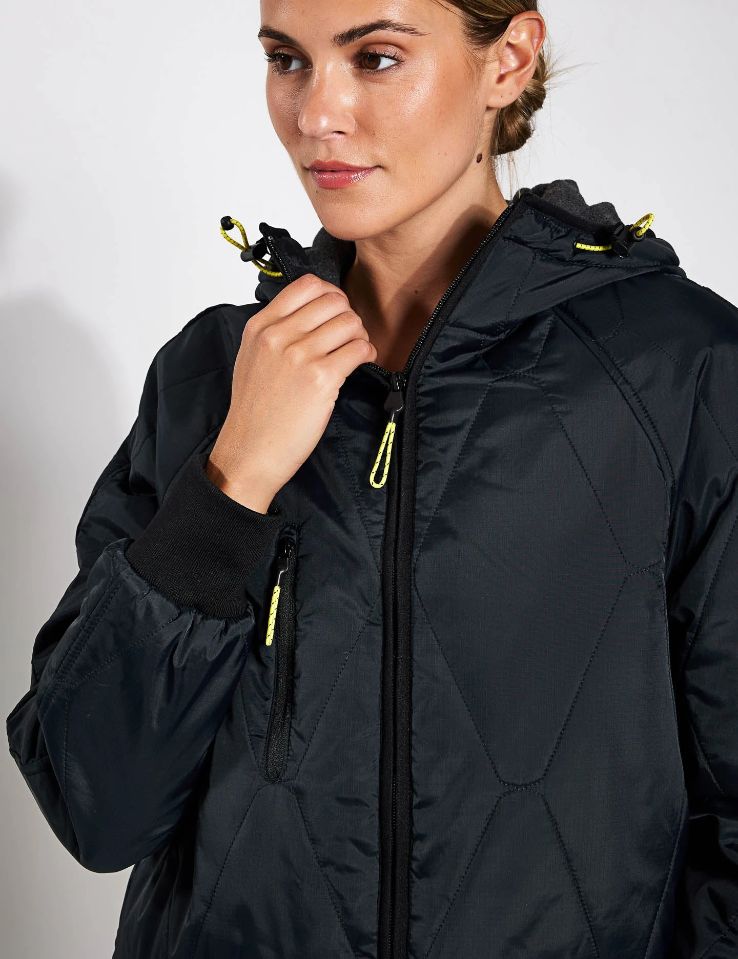 Stormwear Fleece Lined Longline Parka - Black 2 Stormwear Fleece Lined Longline Parka - Black - Image 2