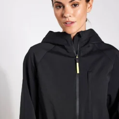 Stormwear Waterproof Hooded Longline Parka - Black 7 Stormwear Waterproof Hooded Longline Parka - Black -Default Template 3 Goodmove Waterproof Parka T51 5334A BLACK 0019