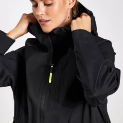 Stormwear Waterproof Hooded Longline Parka - Black 9 Stormwear Waterproof Hooded Longline Parka - Black -Default Template 3 Goodmove Waterproof Parka T51 5334A BLACK 0022