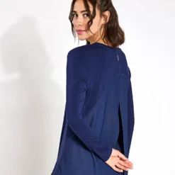 Kendall Long Sleeve Top - Navy 6 Kendall Long Sleeve Top - Navy -Default Template 3 Lilybod Kendall Longsleeve LT88 NB Navy 0018