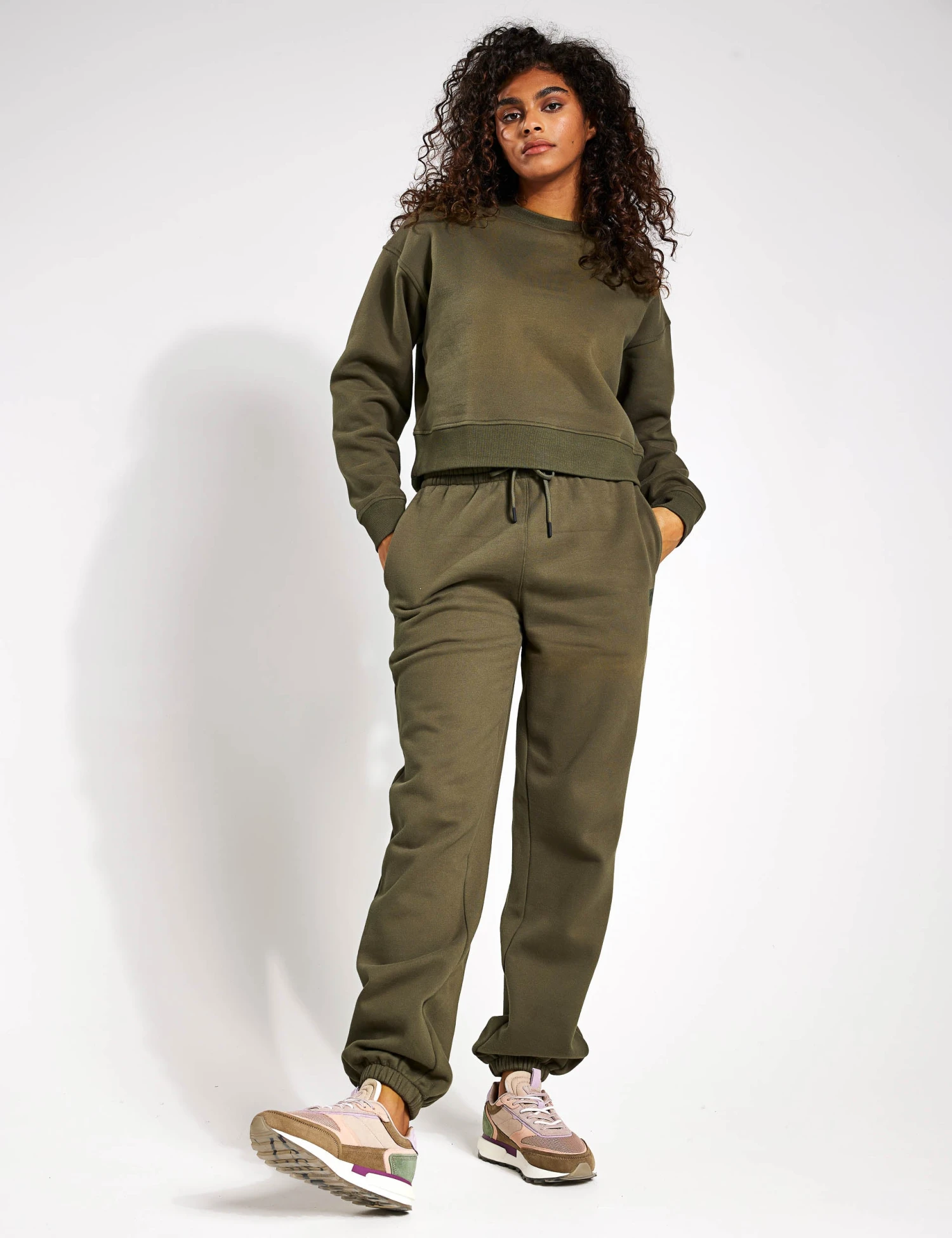 Lucy Track Pants - Olivine 4 Lucy Track Pants - Olivine - Image 4
