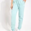 Millie Slim Fleece Track Pant - Sage Green