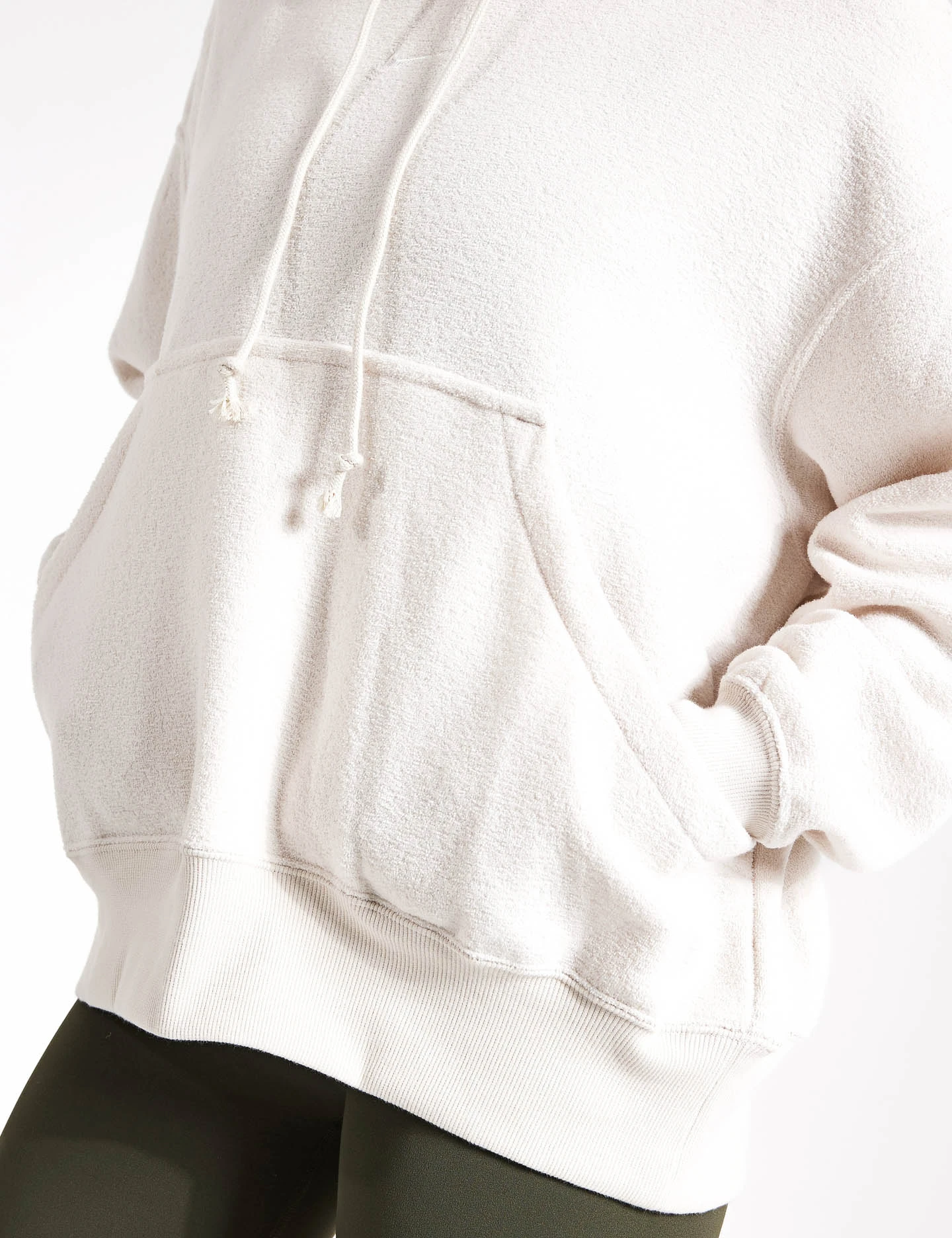 Nike Sportswear Phoenix Plush Oversized Fleece Hoodie - Light Orewood Brown/Sail 5 Nike Sportswear Phoenix Plush Oversized Fleece Hoodie - Light Orewood Brown/Sail - Image 5