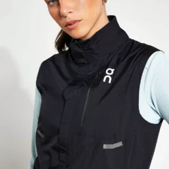On Running Weather Vest - Black 11 On Running Weather Vest - Black -Default Template 3 ON Running Weather Vest 210 00242 Black 0015