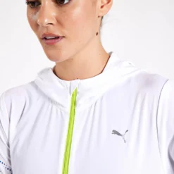 Puma Run Ultraweave Running Jacket - White 8 Puma Run Ultraweave Running Jacket - White -Default Template 3 PUMA RUN ULTRAWEAVE HOODED JACKET W 52497102 Puma White 0025