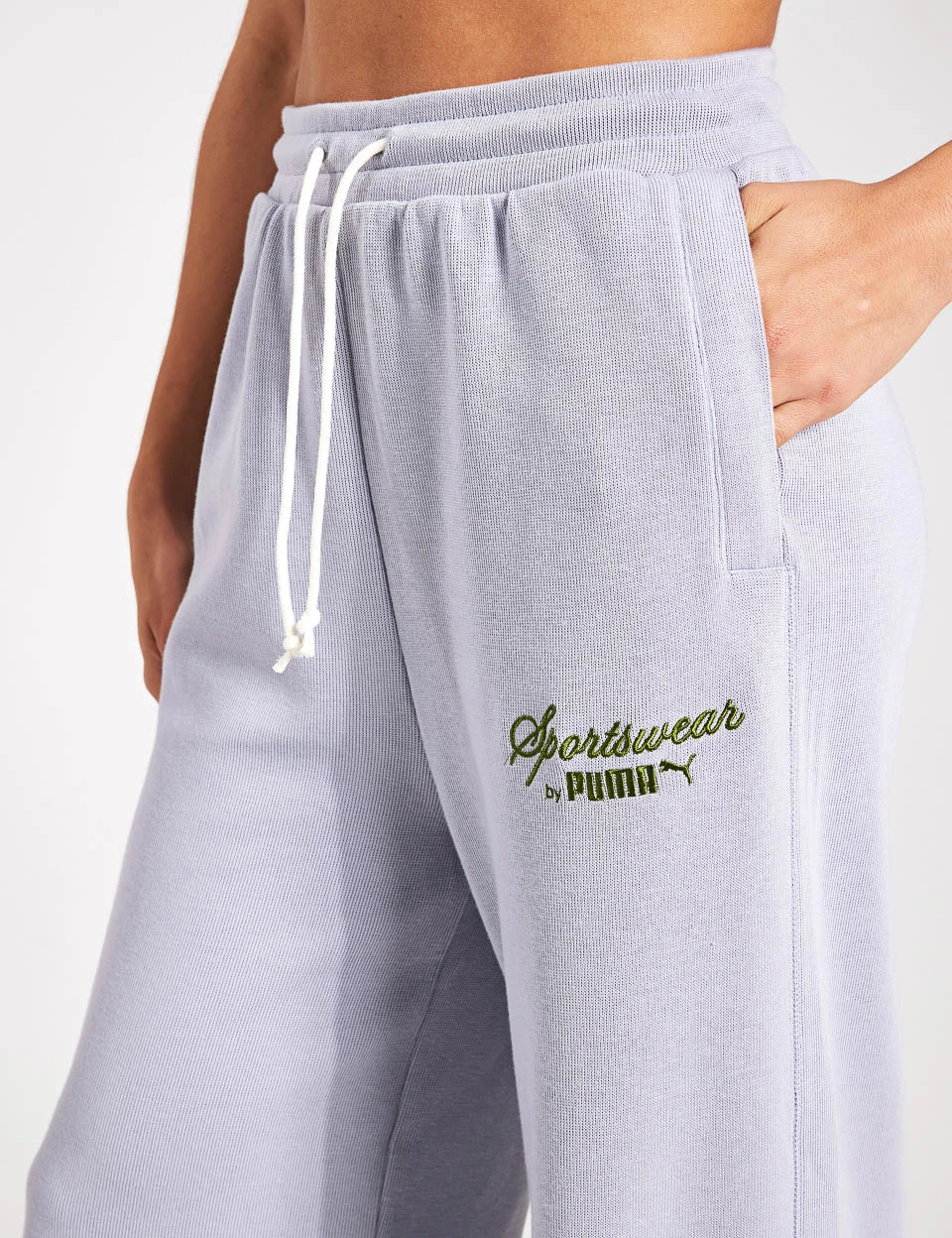 Puma CLASSICS+ Relaxed Sweatpants - Gray Fog 4 Puma CLASSICS+ Relaxed Sweatpants - Gray Fog - Image 4