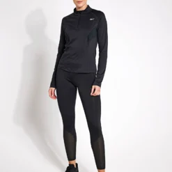 Reebok Running 1/4 Zip - Night Black 8 Reebok Running 1/4 Zip - Night Black -Default Template 3 Reebok RUNNING 1 4 ZIP 100075413 NGHBLK 0013