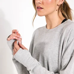 Sweaty Betty After Class Longline Sweatshirt - Light Grey Marl 7 Sweaty Betty After Class Longline Sweatshirt - Light Grey Marl -Default Template 3 Sweaty Betty After Class Longline Sweatshirt SB8985BLIGHT GREY MARLS 0025