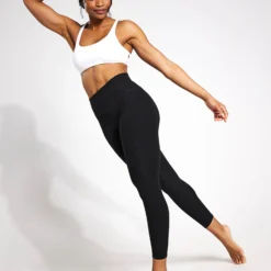 Vuori Clean Elevation Legging - Black Heather -Default Template 3 VUORI CLEAN ELEVATION 7 8 LEGGING VW444 HBK BLACK HEATHER 0002