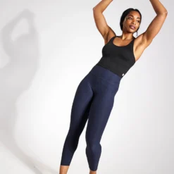 Vuori Clean Elevation Legging - Midnight Heather 7 Vuori Clean Elevation Legging - Midnight Heather -Default Template 3 VUORI CLEAN ELEVATION 7 8 LEGGING VW444 HMD MIDNIGHT HEATHER 0001