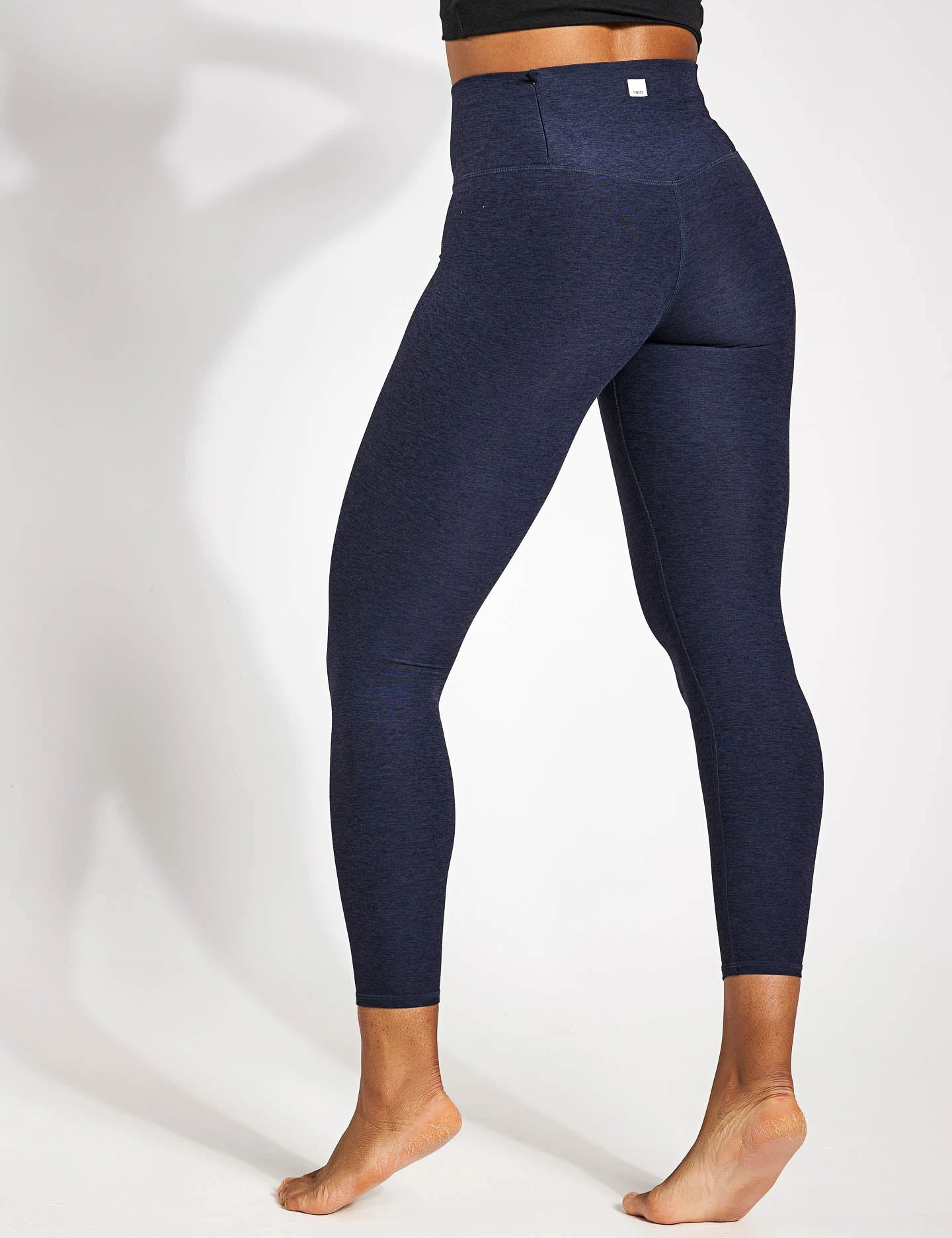 Vuori Clean Elevation Legging - Midnight Heather 2 Vuori Clean Elevation Legging - Midnight Heather - Image 2