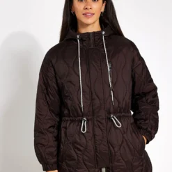 Varley Caitlin Quilt Jacket - Coffee Bean -Default Template 3 Varley Caitlin Quilt Jacket VAR01429 Coffee Bean 0040