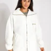 Varley Donley Fleece Jacket - Egret