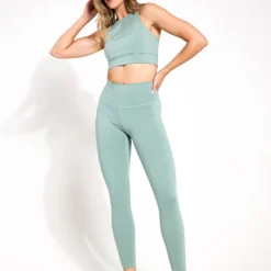 Varley FreeSoft High Waisted Legging 25 - Mineral Green -Chillcradle Sale Store Varley FreeSoft High Waisted Legging 25 Mineral Green VAR01817 GRES 0003