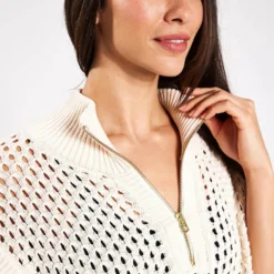 Varley Gaines Half-Zip Knit - Whitecap Grey -Default Template 3 Varley Gaines Half Zip Knit VAR01798 GREY 0022