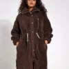 Varley Jones Coat - Coffee Bean