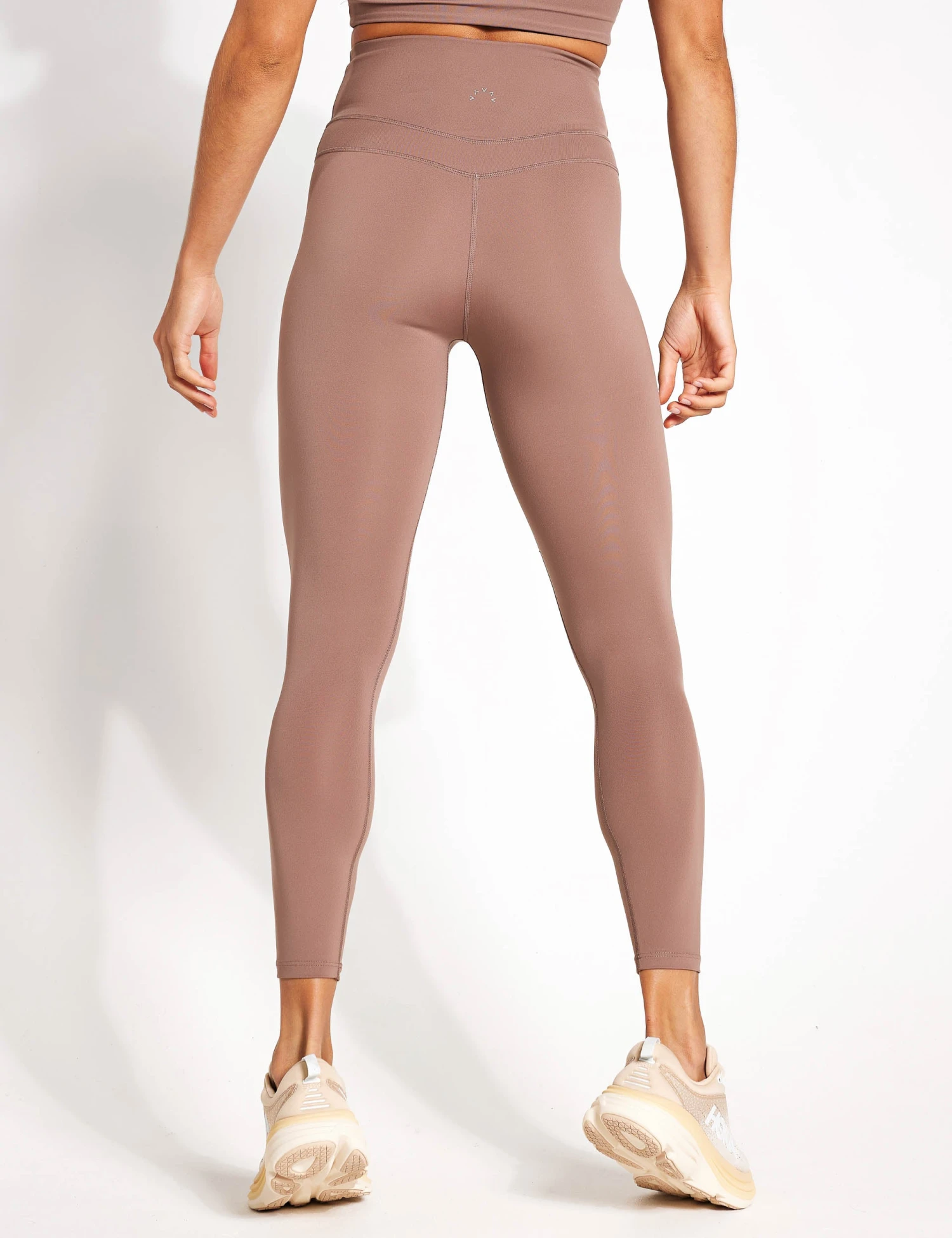 Varley Let's Move Super High Waisted Legging 25" - Deep Taupe 3 Varley Let's Move Super High Waisted Legging 25" - Deep Taupe - Image 3