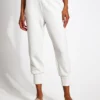 Varley The Slim Cuff Pant 25 Ivory Marl