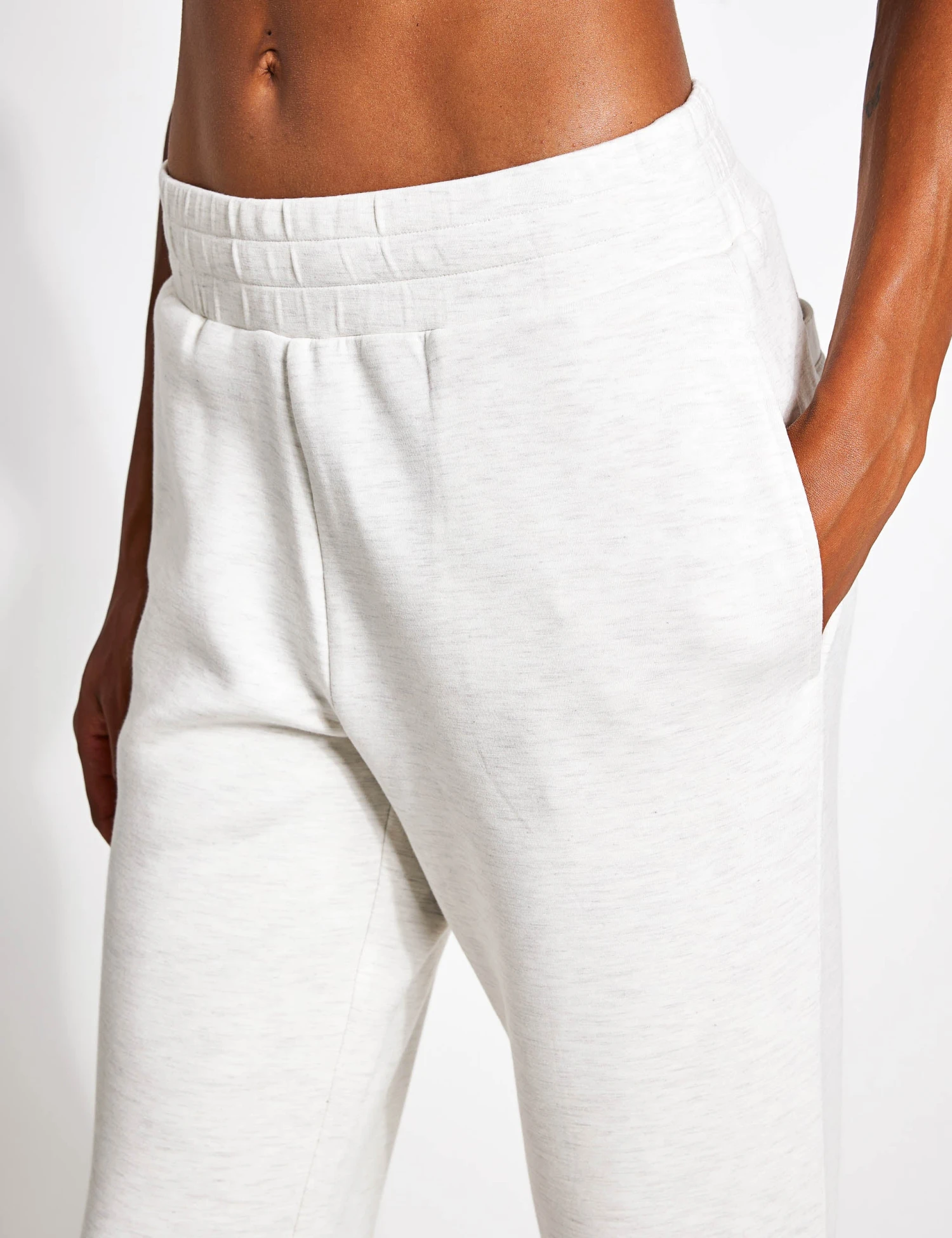 Varley The Slim Cuff Pant 25 Ivory Marl 5 Varley The Slim Cuff Pant 25 Ivory Marl - Image 5