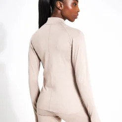 Varley Always Warm Base Layer - Taupe Marl -Default Template 3 Varley always warm base layer VAR01676 TAUPE taupe marl 0003