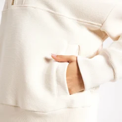 Varley Colebrook Half-Zip Sweat - Whitecap Grey 7 Varley Colebrook Half-Zip Sweat - Whitecap Grey -Default Template 3 Varley colebrook half zip sweat VAR01762 GRE whitecap grey 0023