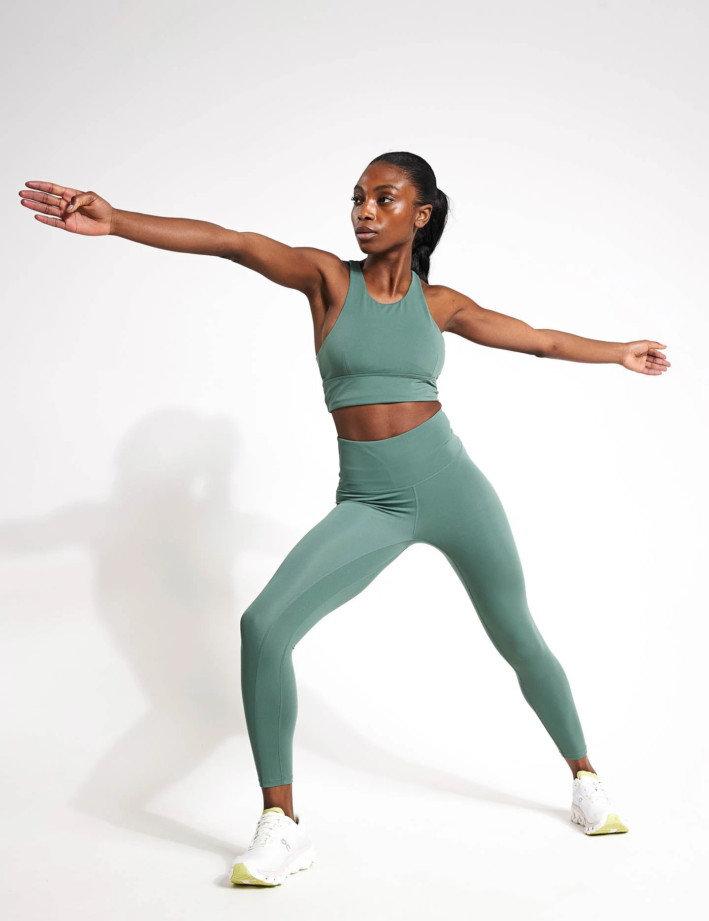 Varley Let's Move High Waisted Legging 25" - Dark Forest 3 Varley Let's Move High Waisted Legging 25" - Dark Forest - Image 3