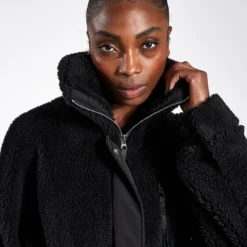 Varley Walsh Quilt Sherpa Coat - Black -Default Template 3 Varley walsh quilt sherpa coat VAR01600 BLA black 0028