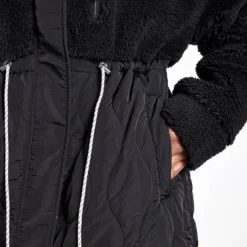 Varley Walsh Quilt Sherpa Coat - Black -Default Template 3 Varley walsh quilt sherpa coat VAR01600 BLA black 0029