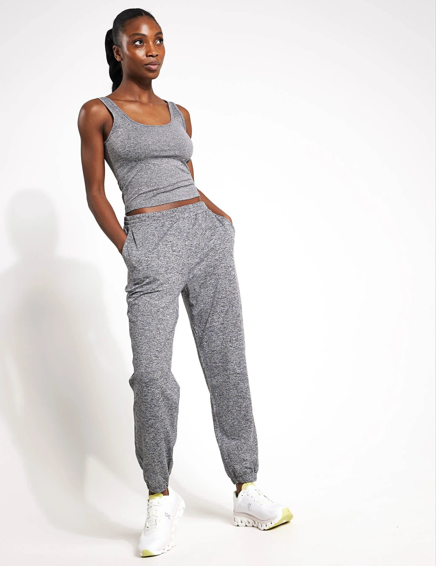 Vuori Boyfriend Jogger - Heather Grey 3 Vuori Boyfriend Jogger - Heather Grey - Image 3