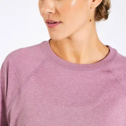 Vuori Long-Sleeve Halo Crew - Orchid Heather 7 Vuori Long-Sleeve Halo Crew - Orchid Heather -Default Template 3 Vuori L S Halo Crew VW241 HOD Orchid Heather 0004