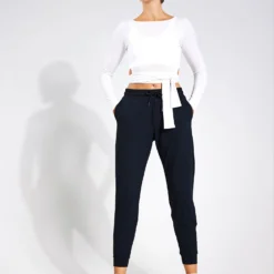 Grace Tie Long Sleeve - White 6 Grace Tie Long Sleeve - White -Default Template 3 YMO Grace Tie Long Sleeve YMOTOP18 White 0010