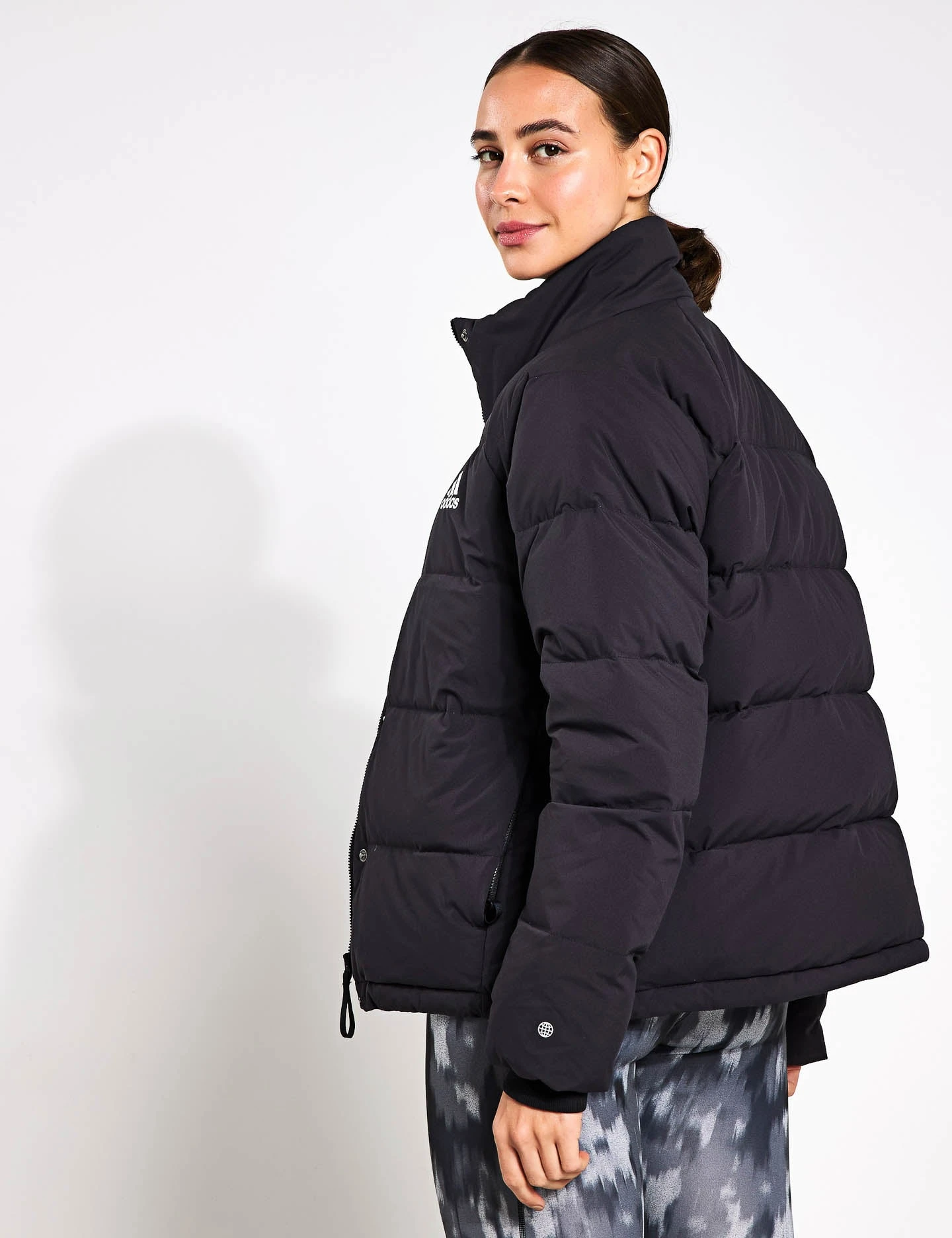 ADIDAS Helionic Relaxed Down Jacket - Black 2 ADIDAS Helionic Relaxed Down Jacket - Black - Image 2