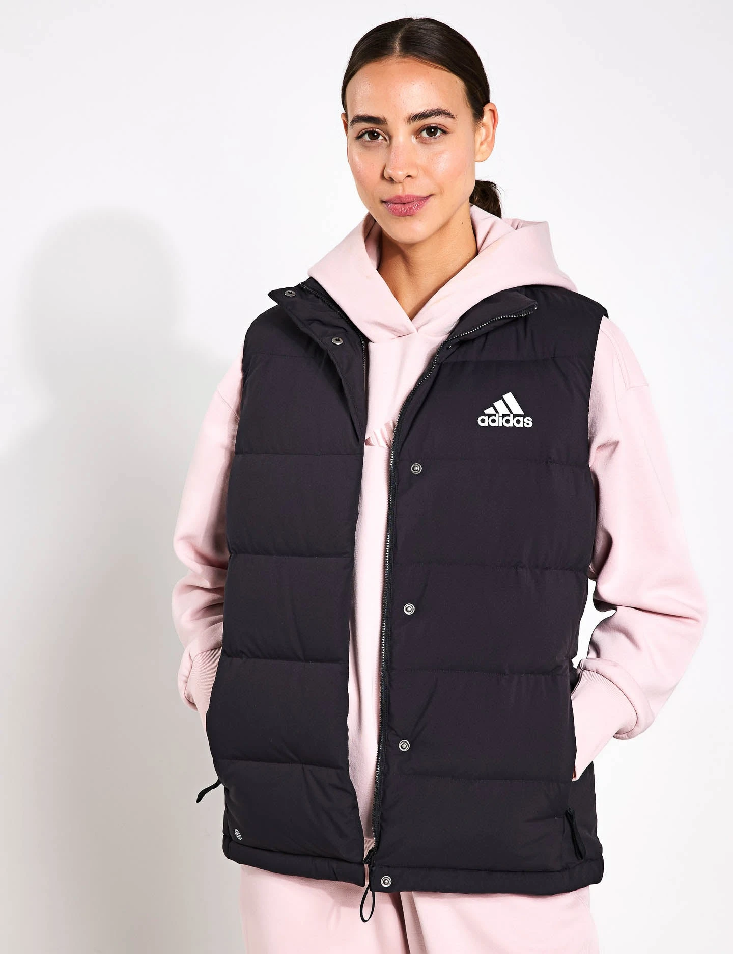 ADIDAS Helionic Down Vest - Black 1 ADIDAS Helionic Down Vest - Black