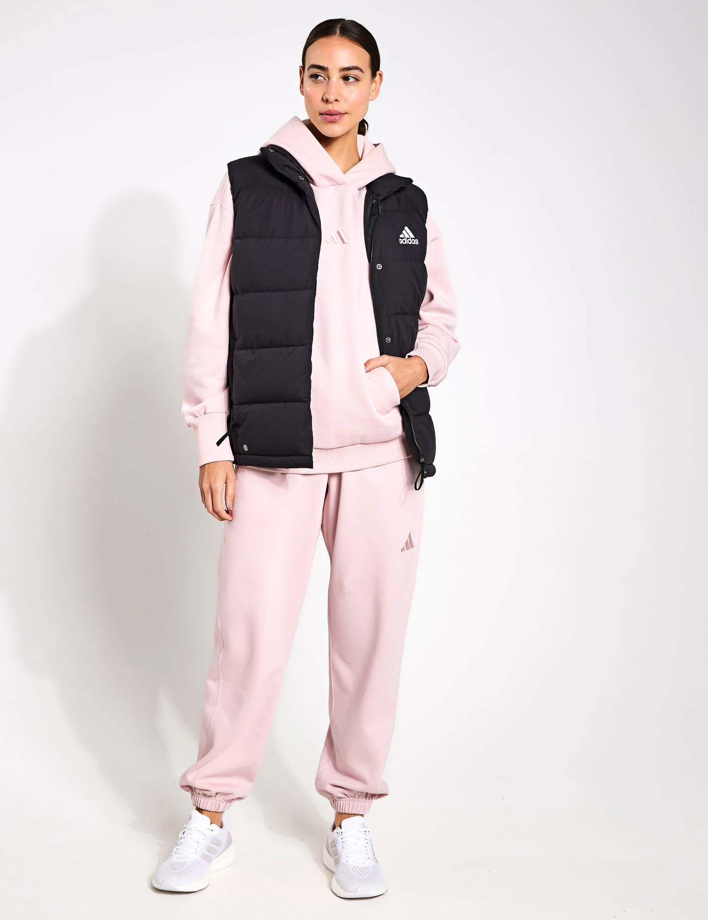 ADIDAS Helionic Down Vest - Black 4 ADIDAS Helionic Down Vest - Black - Image 4