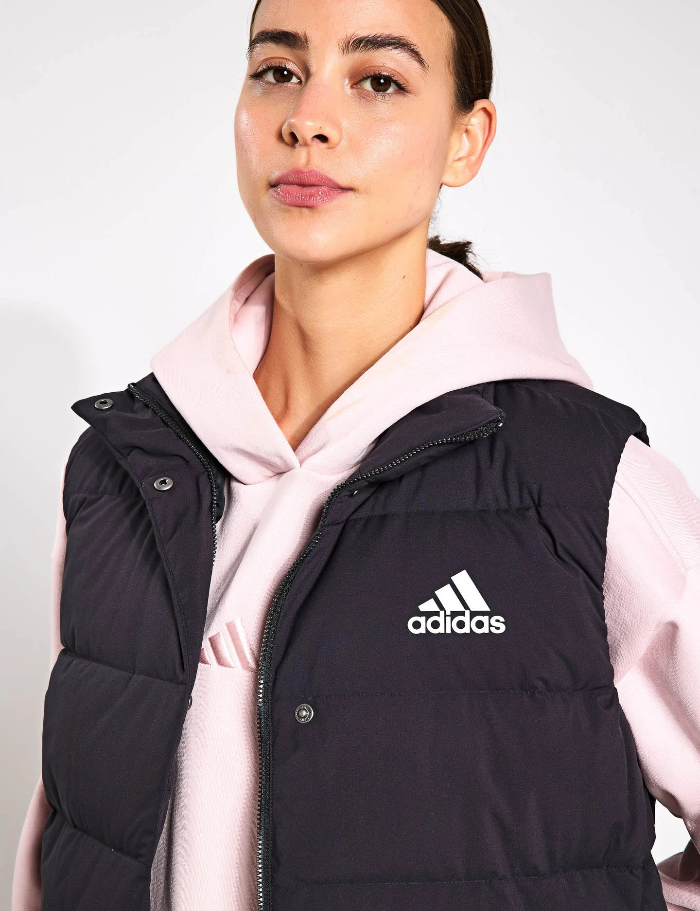 ADIDAS Helionic Down Vest - Black 3 ADIDAS Helionic Down Vest - Black - Image 3