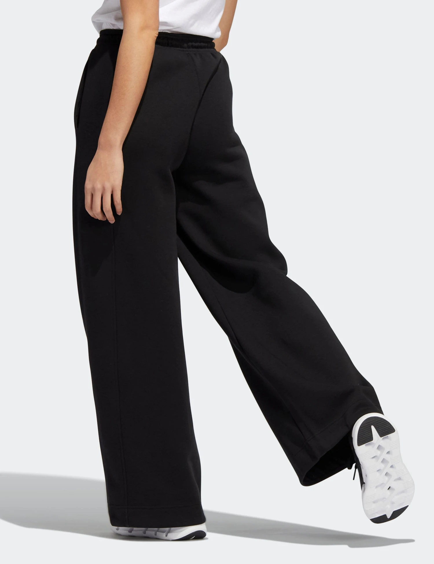 ADIDAS ALL SZN Fleece Wide Joggers - Black 2 ADIDAS ALL SZN Fleece Wide Joggers - Black - Image 2