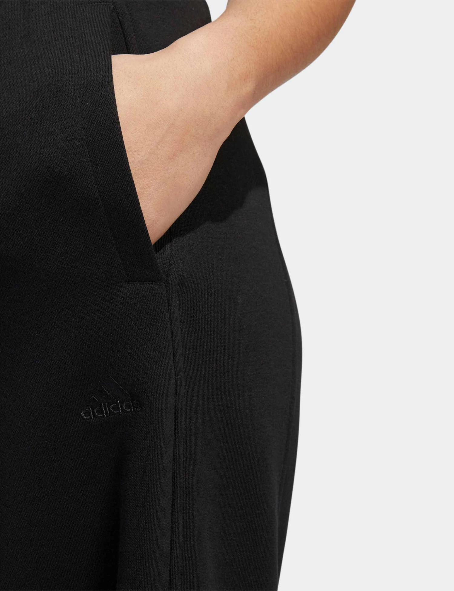 ADIDAS ALL SZN Fleece Wide Joggers - Black 3 ADIDAS ALL SZN Fleece Wide Joggers - Black - Image 3