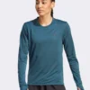 ADIDAS Run Icons Running Long-Sleeve Top - Arctic Night