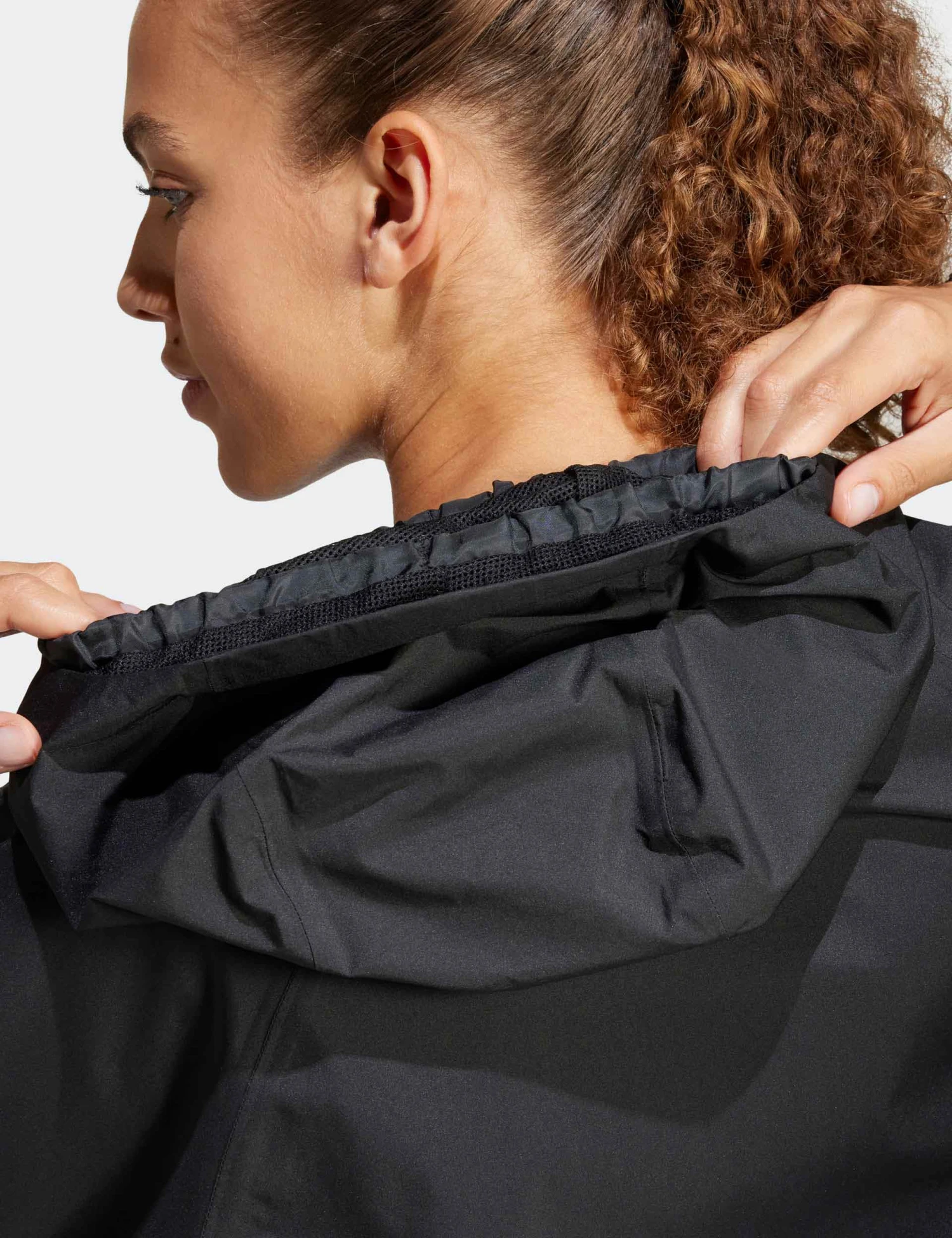 ADIDAS Terrex Multi 2L RAIN.RDY Jacket - Black 3 ADIDAS Terrex Multi 2L RAIN.RDY Jacket - Black - Image 3