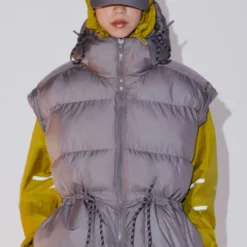 Long Padded Jacket - Brown 9 Long Padded Jacket - Brown -Default Template 3 adidas x stella mccartney long padded winter jacket brown it5737 4