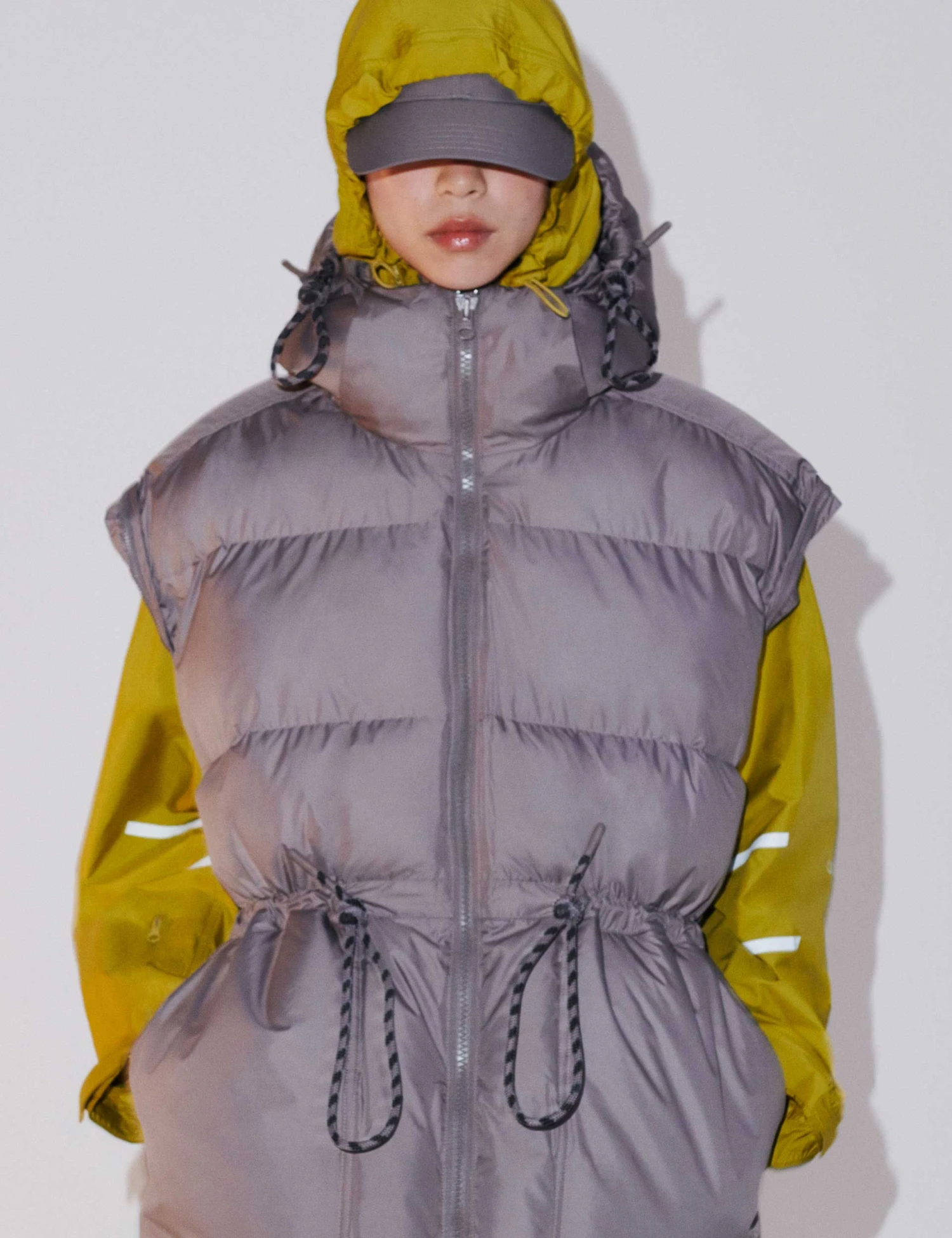 Long Padded Jacket - Brown 4 Long Padded Jacket - Brown - Image 4