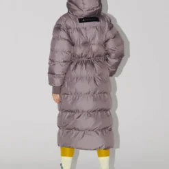 Long Padded Jacket - Brown 8 Long Padded Jacket - Brown -Default Template 3 adidas x stella mccartney long padded winter jacket brown it5737 8